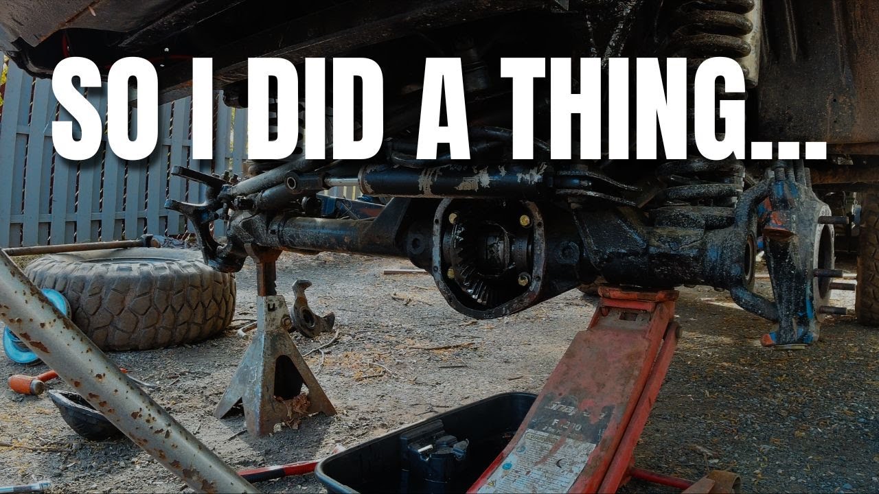 How to Swap a Front Axle So Well It Feels Illegal