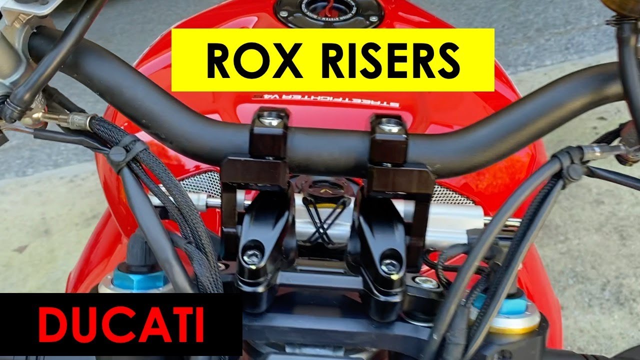 RIDE ON | Установка проставок Rox | Ducati Streetfighter V4S