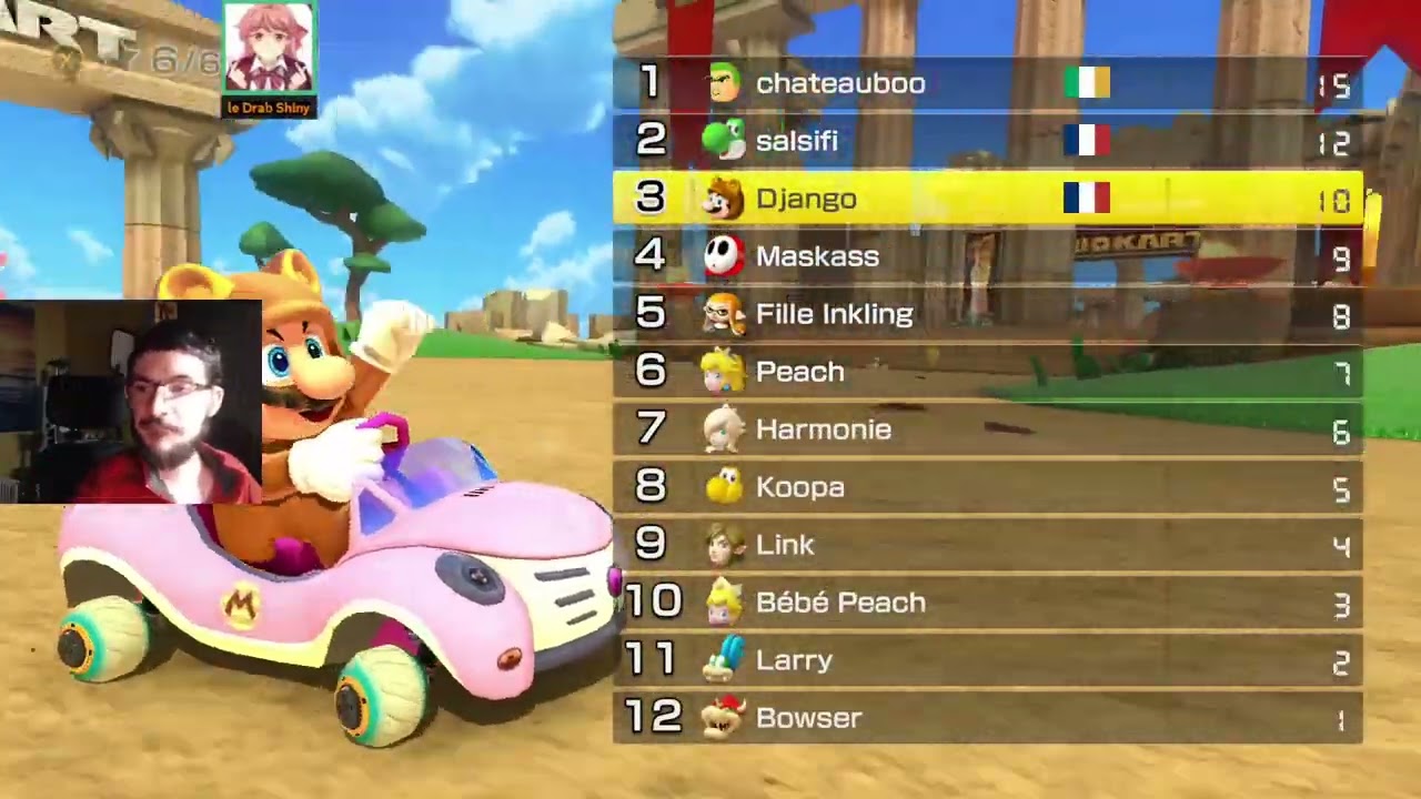 UNE MALCHANCE LEGENDAIRE !!  Soirée MK8DX #20 avec Jagan