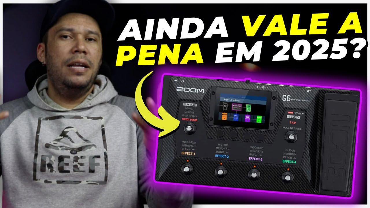 ZOOM G6 - Review Completo + Teste Sonoro