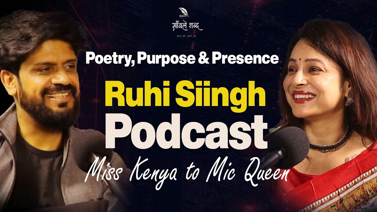 Poetry, Purpose & Presence | Ruhi Singh Podcast  Miss Kenya | Shayari, Modeling & Real Conversations