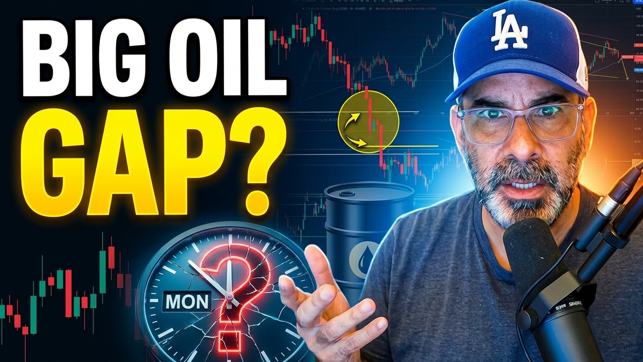 Гэпы по сырой нефти: готовы ли вы к понедельнику?
