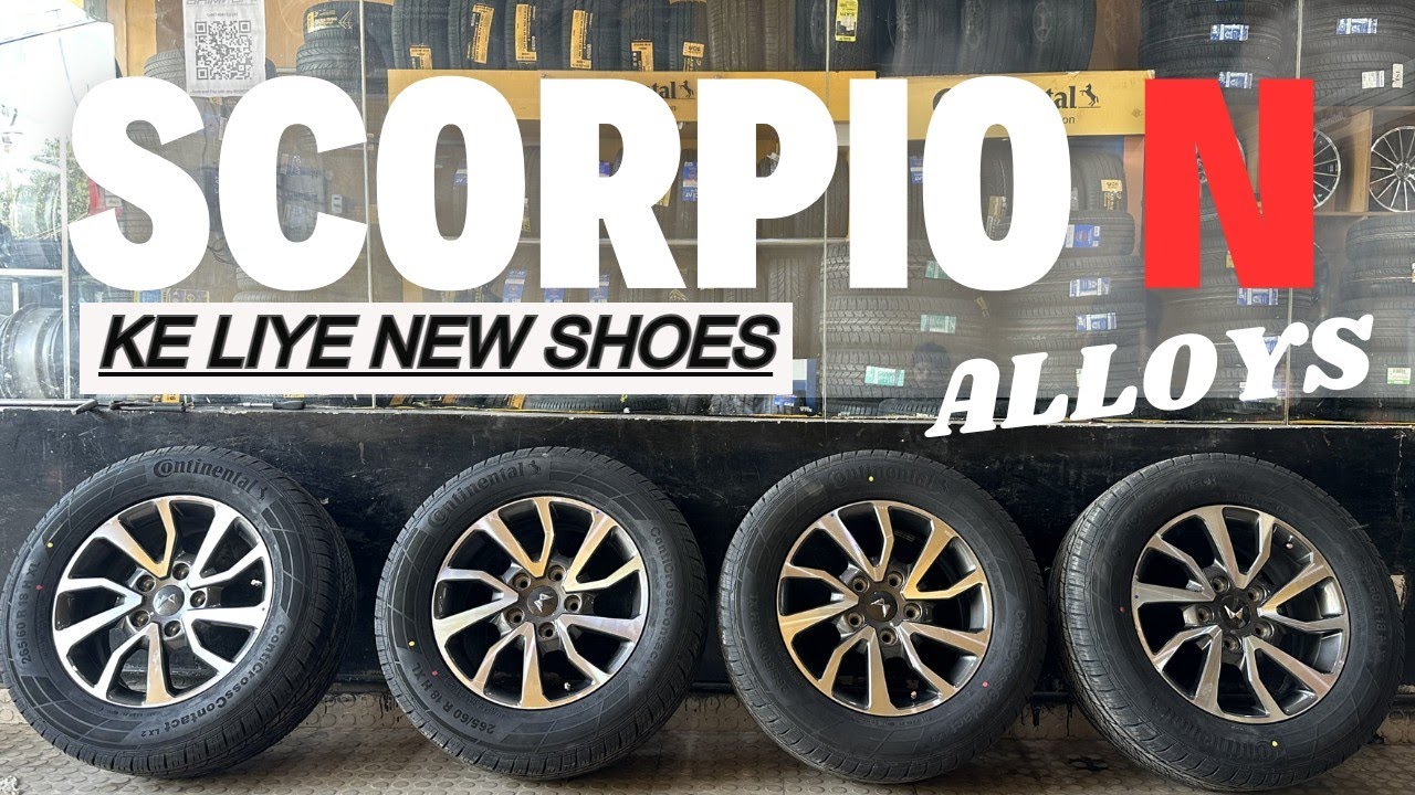 SCORPIO N TYRE UPGRADE👍 | MAHINDRA SHOULD GIVE THIS TYRE 👌| VLOG #30 |  #mahindra #scorpion