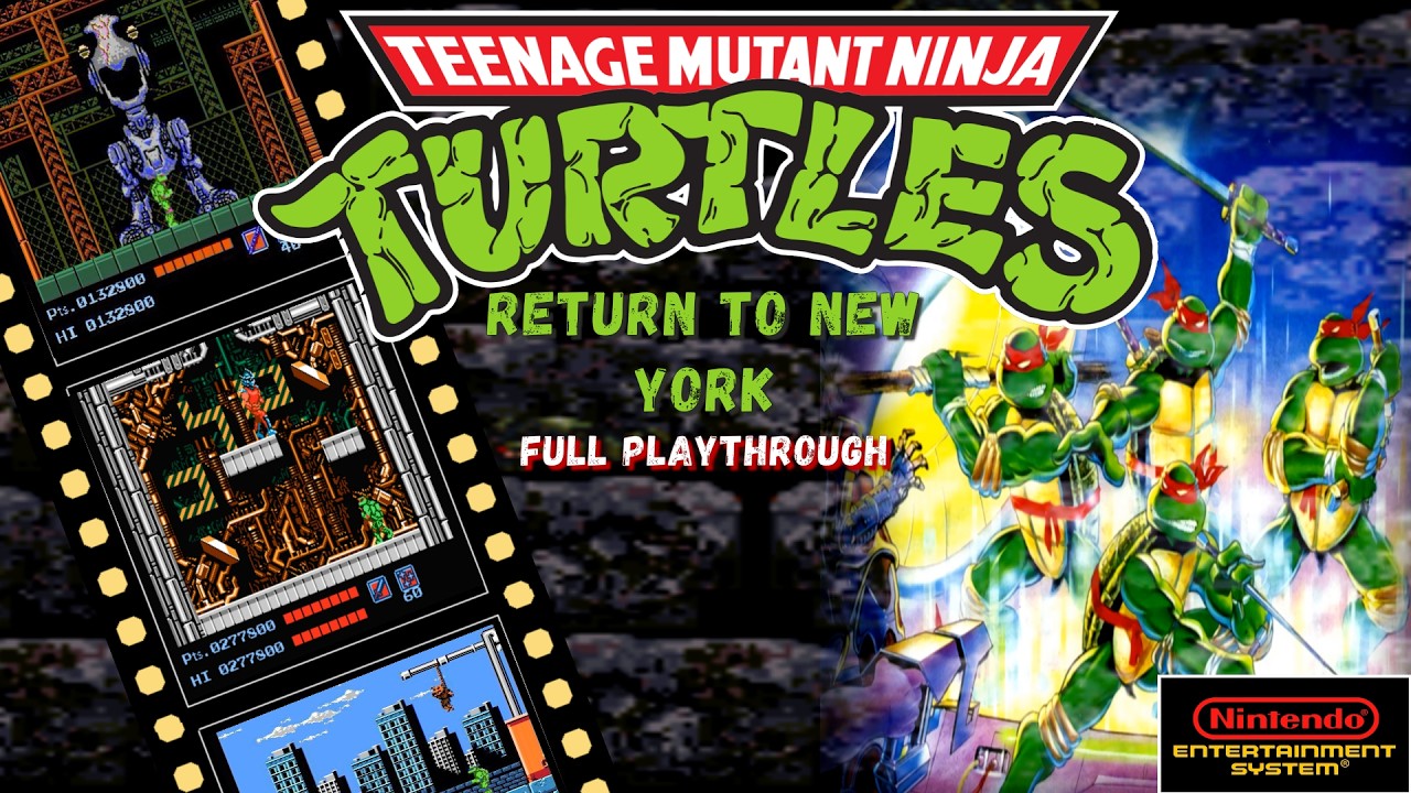 TMNT Return to New York (NES)