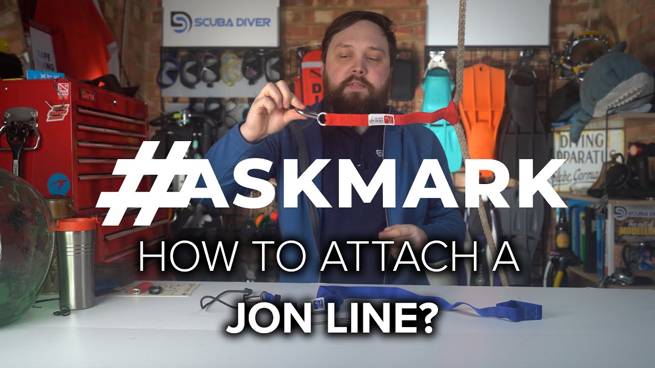 How Do You Attach a Jon Line? @BrentHollett #askmark #scuba