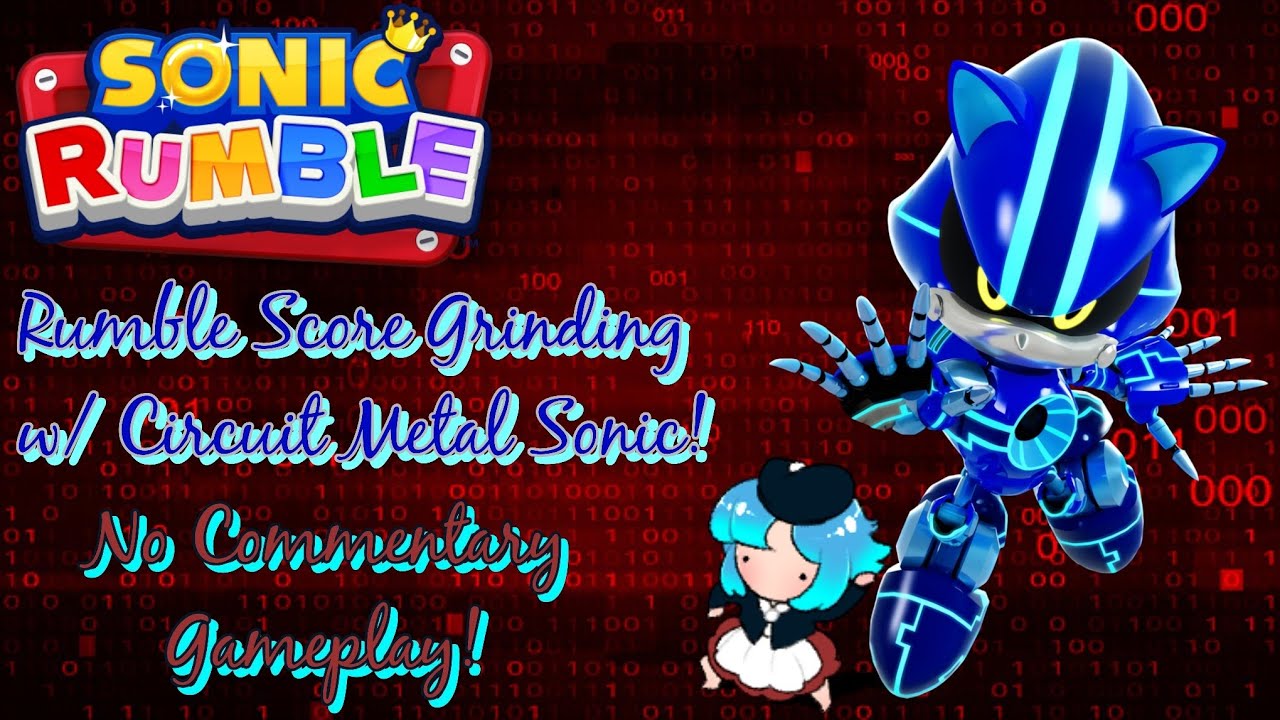 [No Commentary] Score Grinding in Sonic Rumble w/ Circuit Metal Sonic!