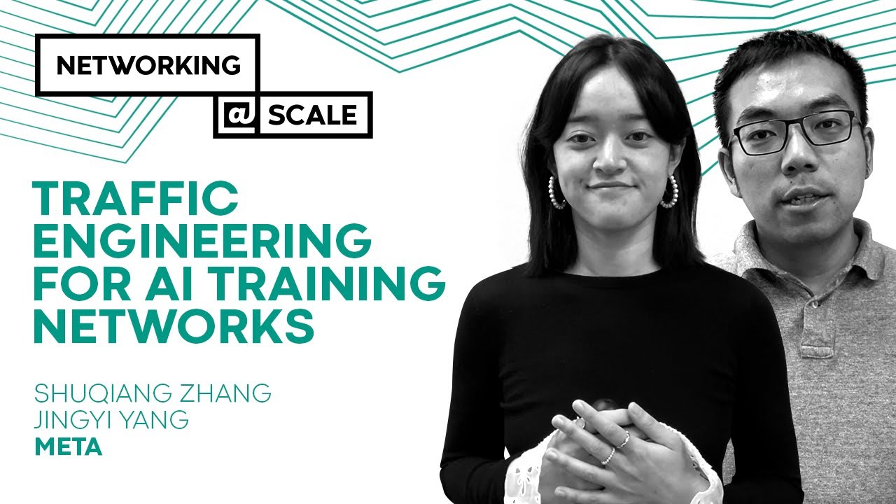 Traffic Engineering for AI Training Networks | Shuqiang Zhang & Jingyi Yang