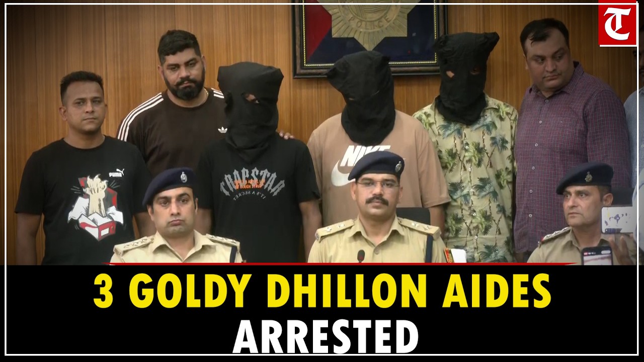 Chandigarh Police Arrest 3 Goldy Dhillon Associates, Foil Major Crime Plot