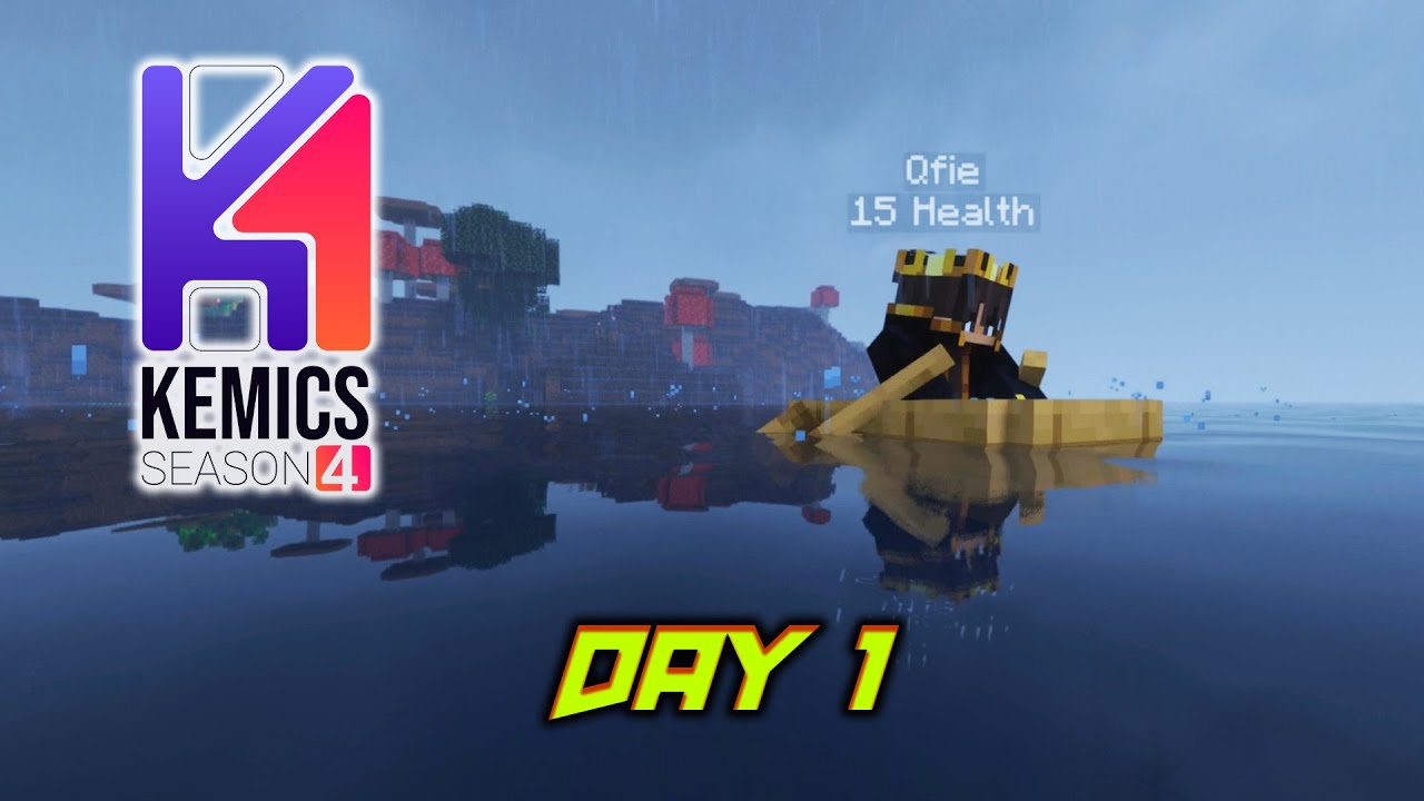 First few days of KeMiCS K4 | Minecraft Malayalam | Qfie ft 