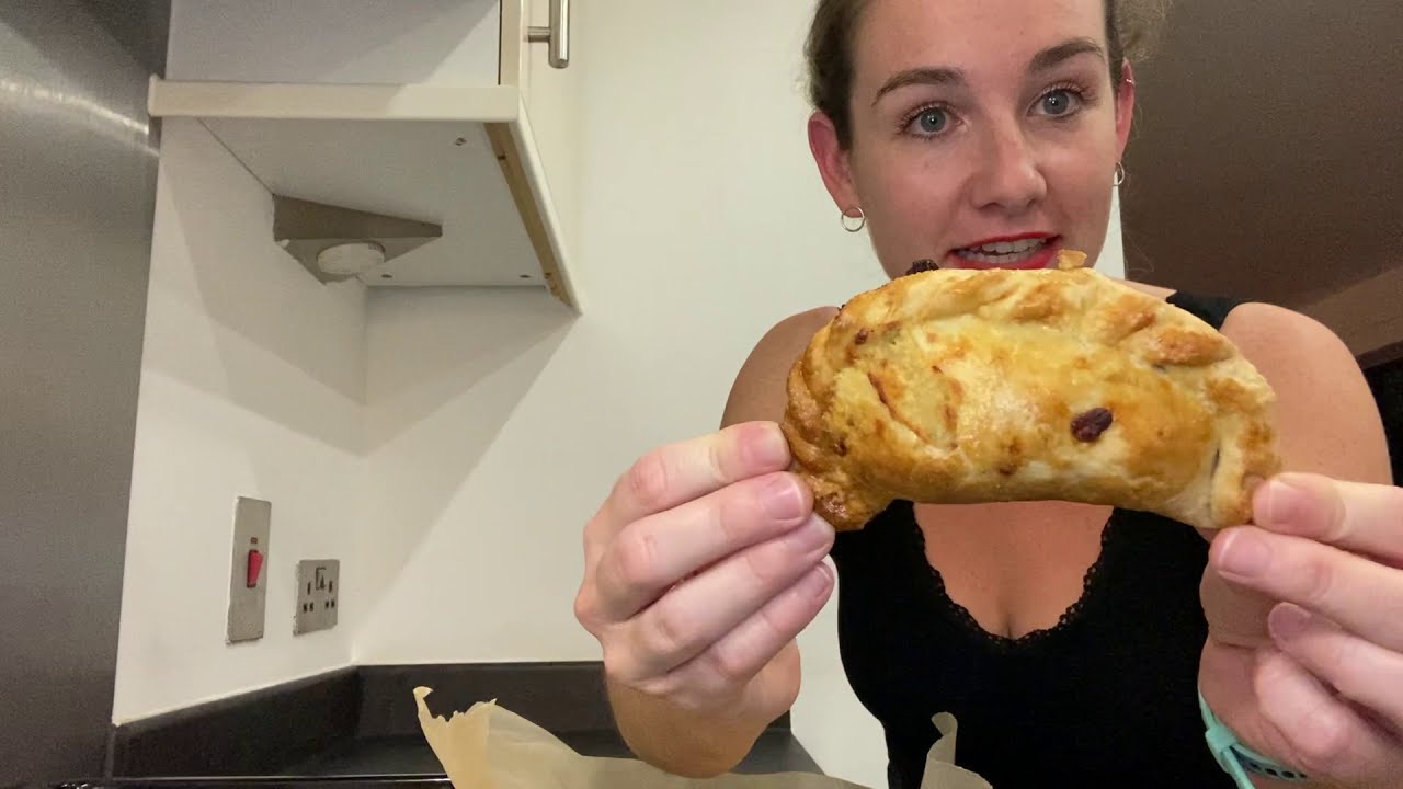 Cheesy Leek and Potato Pasties | Baking With Hayley
