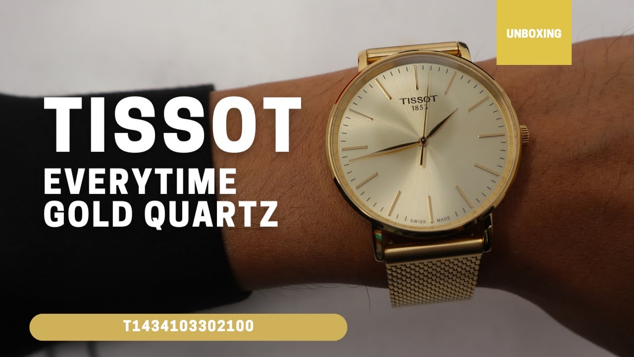 Uboxing Tissot Everytime Gent T1434103302100