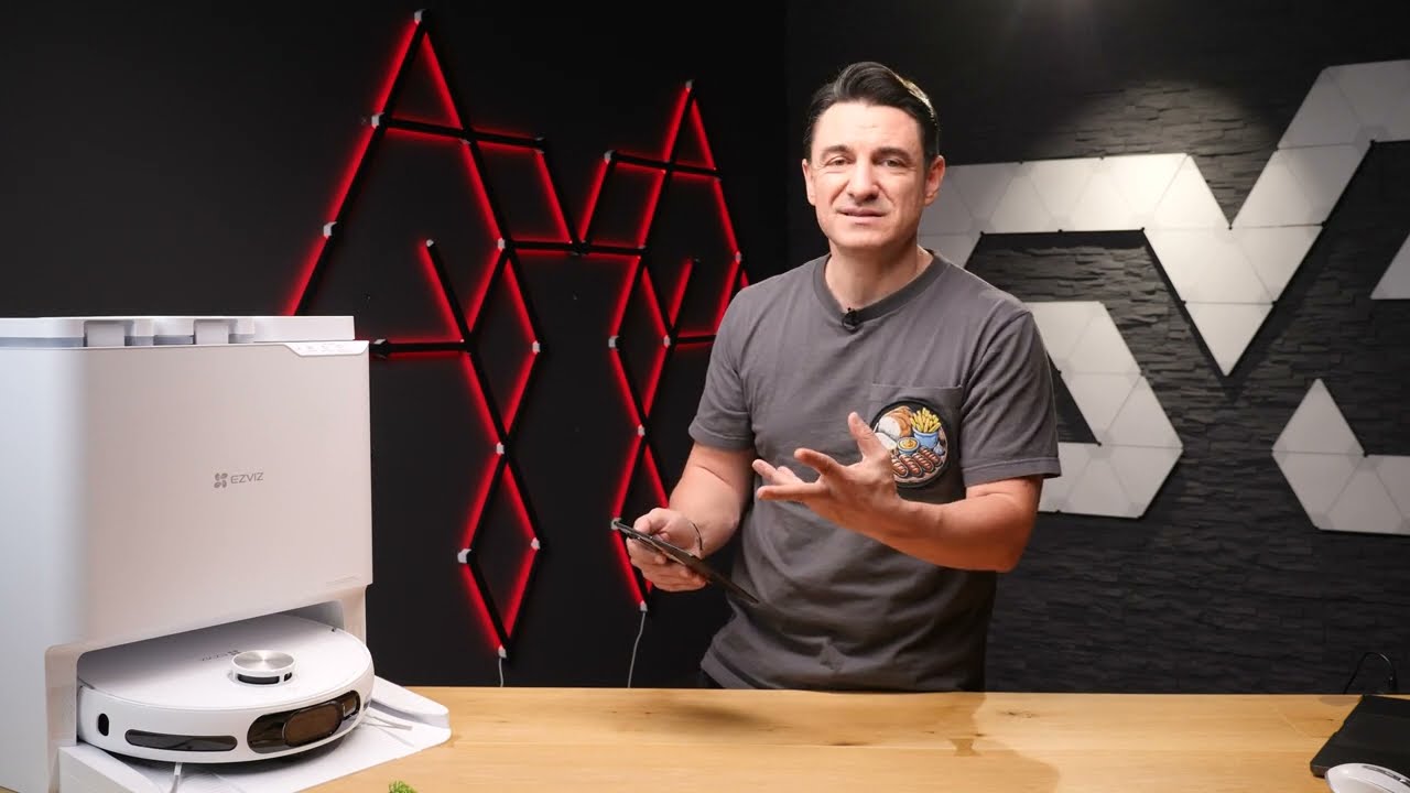 ROBOT DE PAZĂ ȘI… APOI ASPIRATOR - EZVIZ RS20