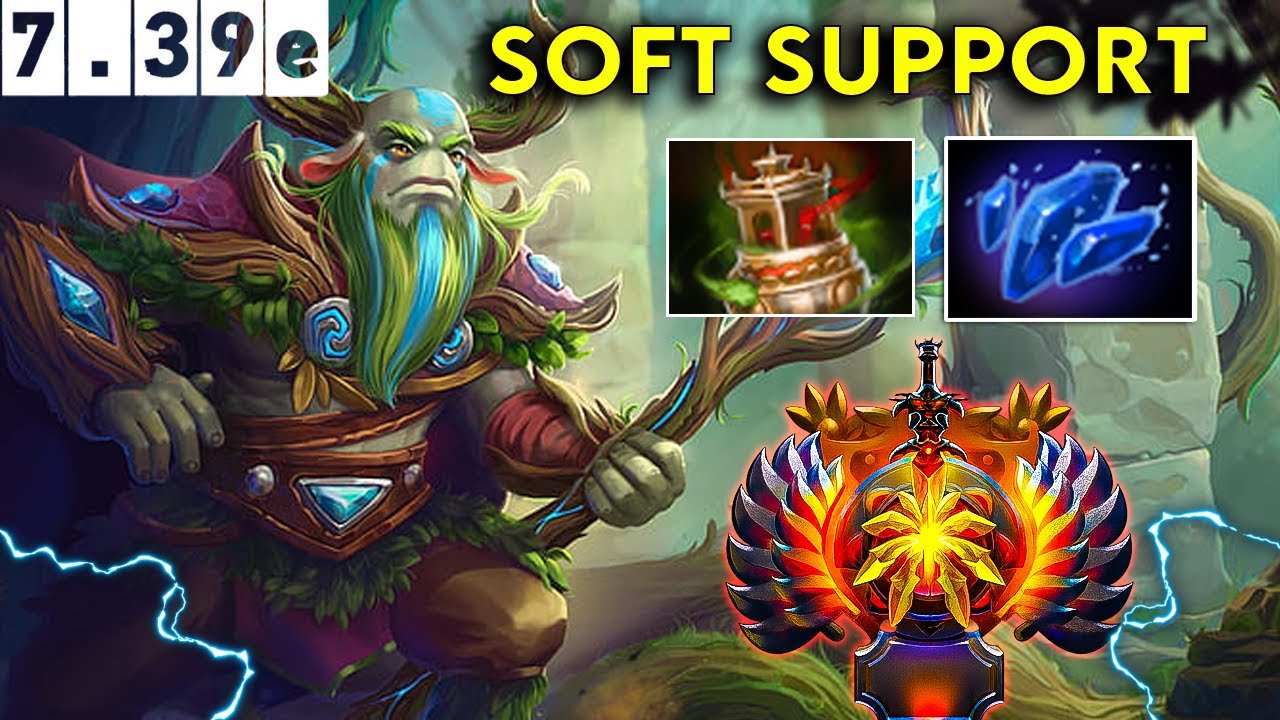 Nature Prophet Immortal Soft Support - Dota 2 Patch 7.39e Pro Pub Gameplay