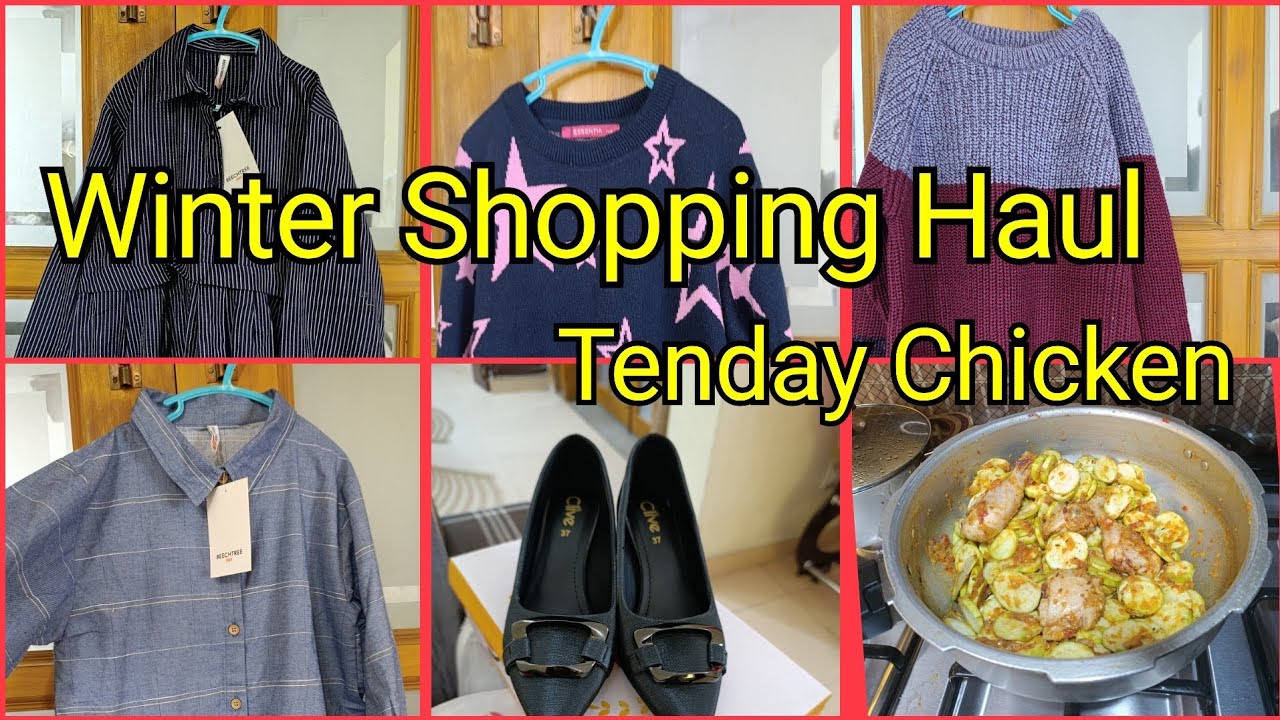 Winter Shopping Haul || Tenday Chicken || Umme Taqi Official 