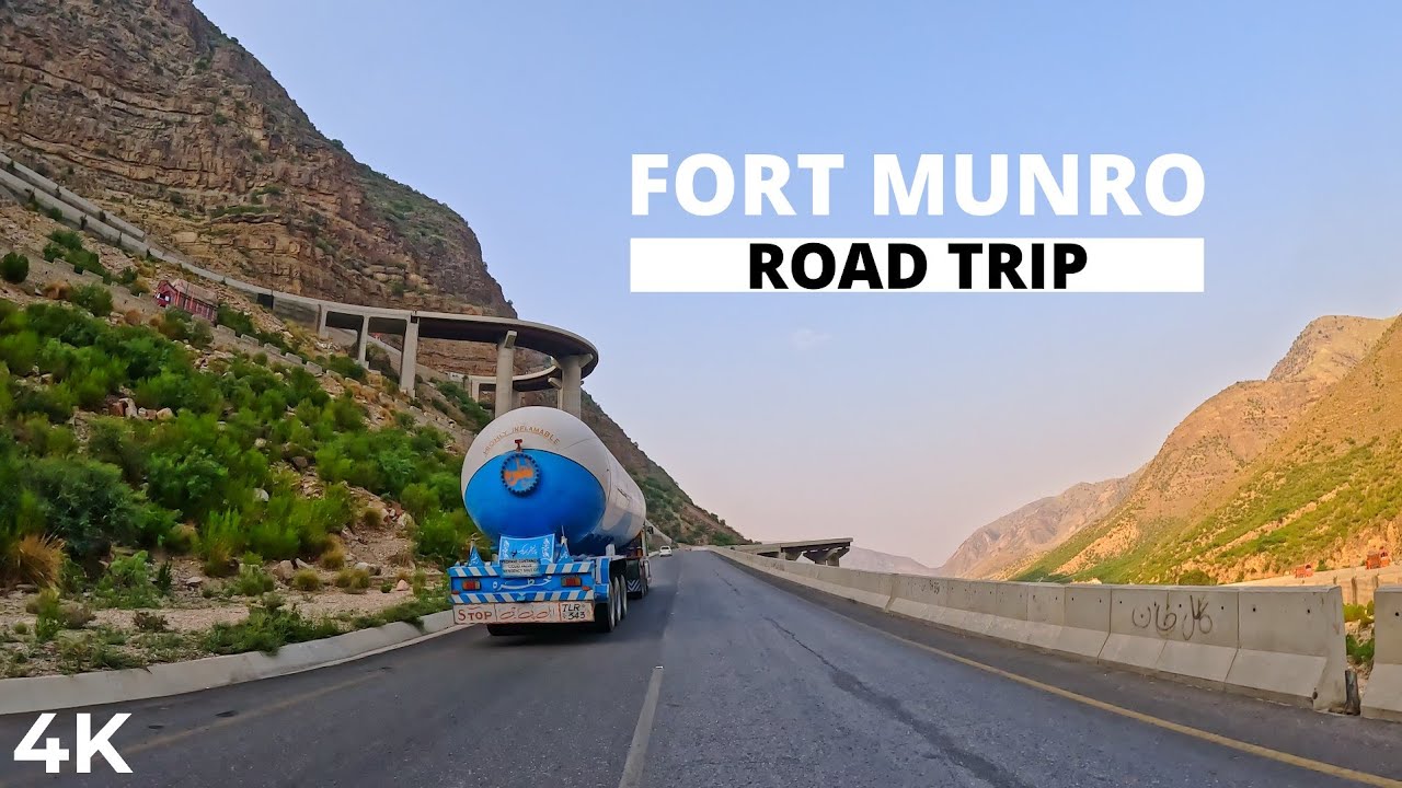 DG Khan to Fort Munro Road Trip | Pakistan 4K