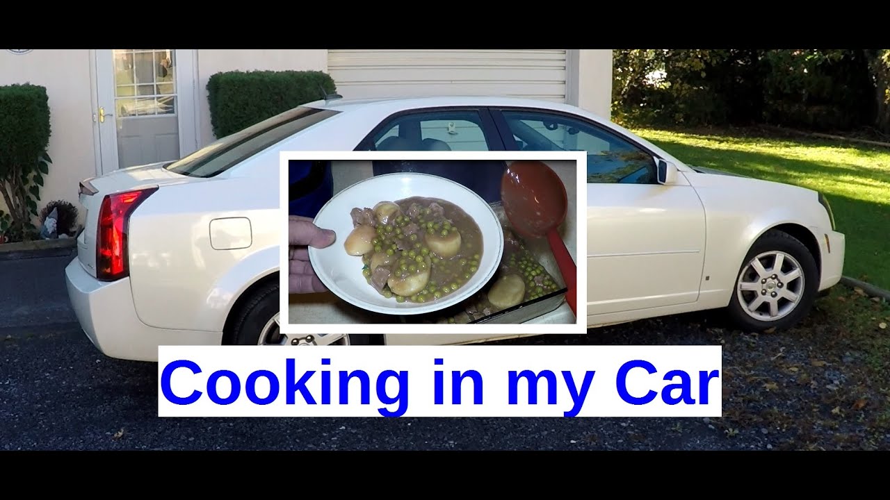 Cooking Beef Stew in my Car with Hot Logic Mini