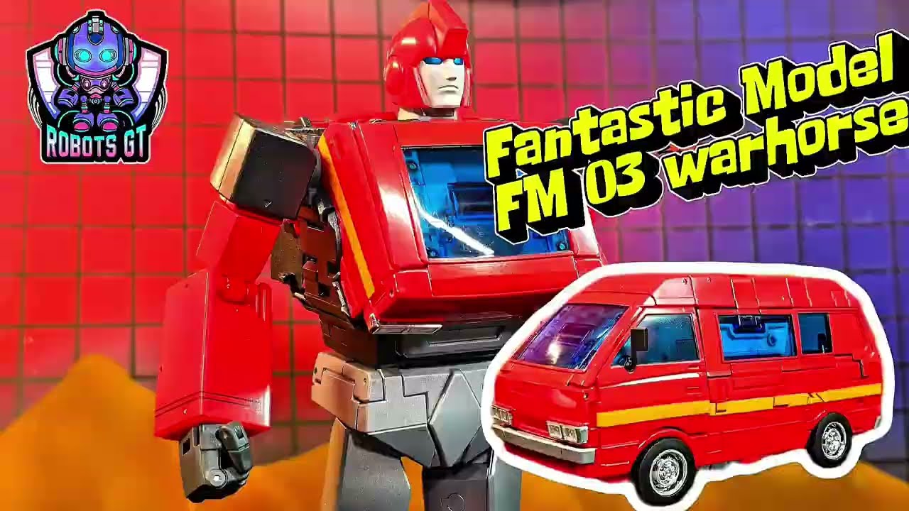 Transformers Fantastic Model FM 03 warhorse ironhide Recensione 