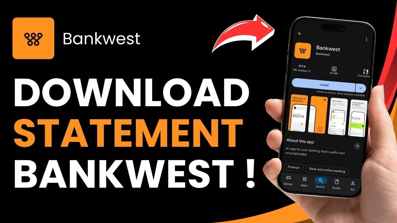 Как скачать выписку из Bankwest в формате PDF!