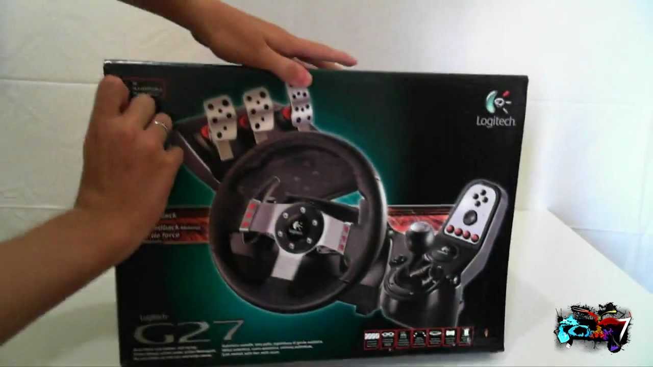 Volante Logitech G27 - Unboxing e Recensione