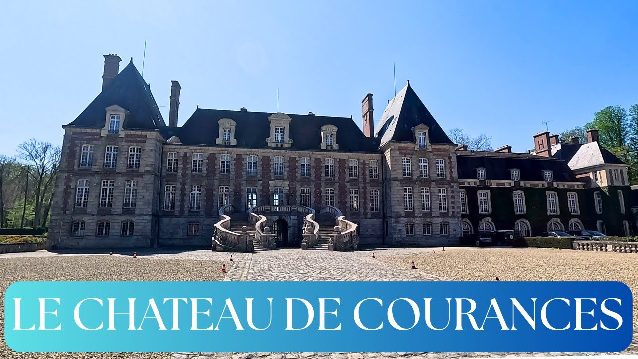 Le Chateau de Courances et ses jardins , un joyau de l'Ile de France