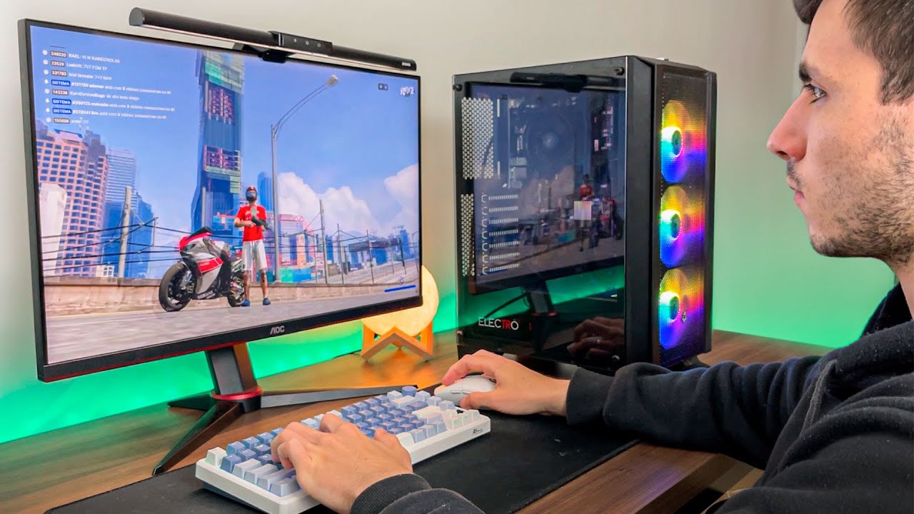 PC GAMER BARATO PRA JOGAR GTA RP - CUSTO BENEF&Iacute;CIO