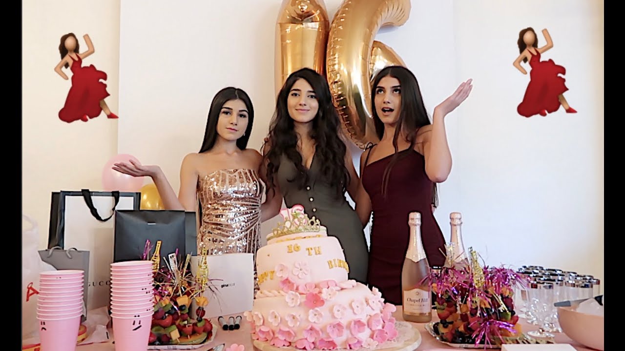 حفلة عيد ميلاد اختي الصغيرة ......