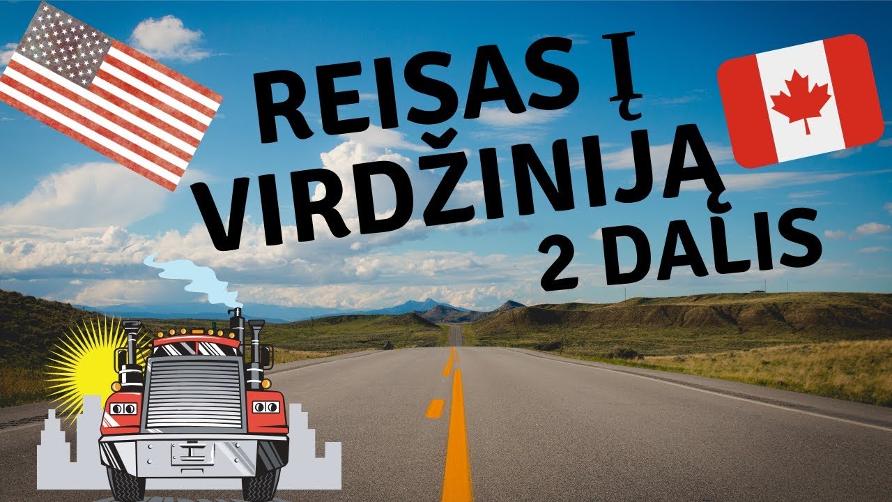 AMERIKA KELYJE #3 - Reisas Į Virdžiniją, 2 Dalis