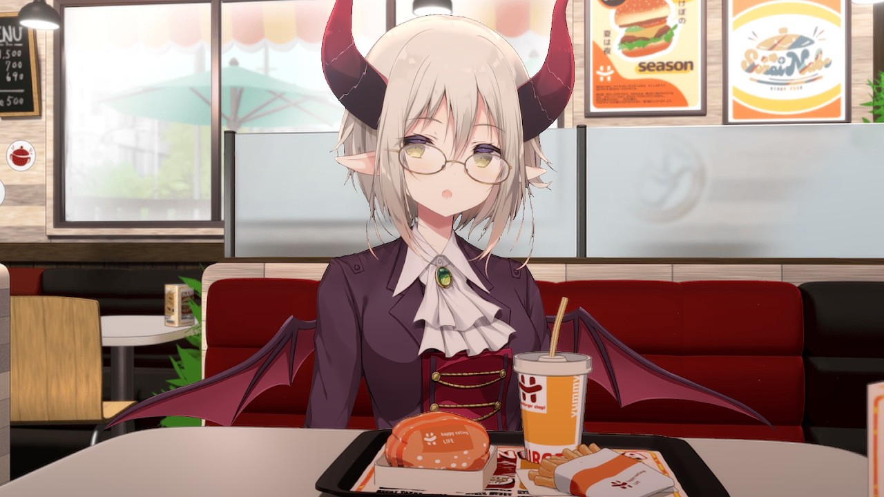 【食べ食べ雑談】マックポークもう食べた？🍔【えま★おうがすと/にじさんじ所属】