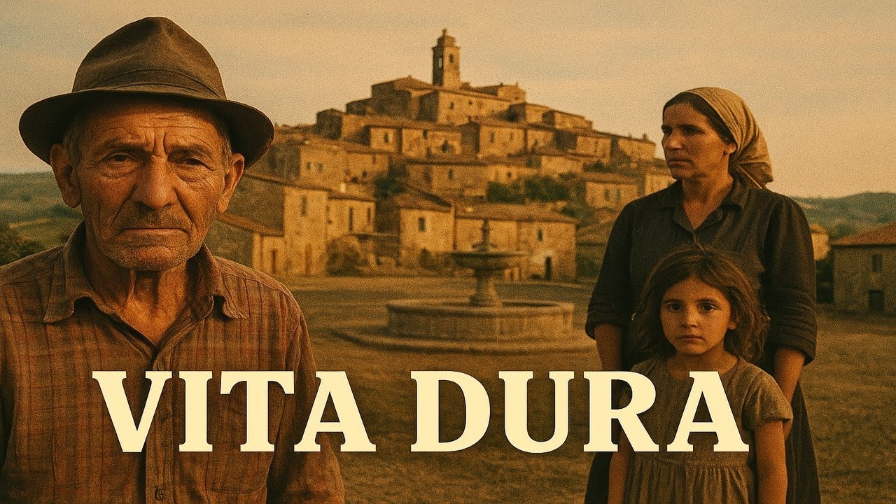 Così era la VITA REALE nei PAESI ITALIANI del 1950 🌾