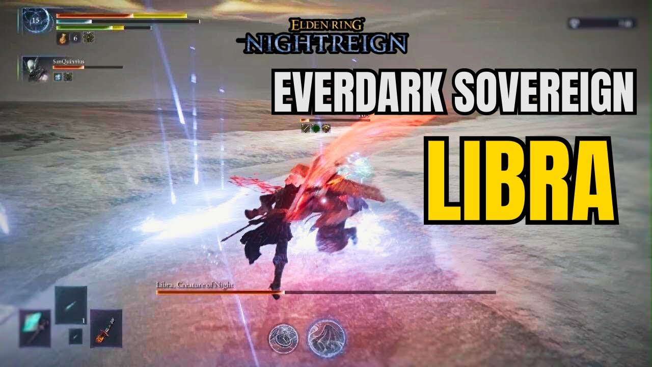  [Everdark Sovereign] Libra | 2-Player Co-op vs Madness Goat Beast | Elden Ring Nightreign