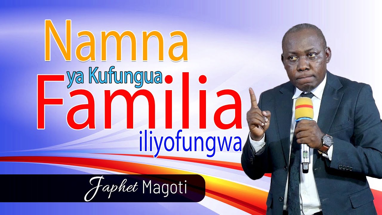 🔴#Live: NAMNA ya KUFUNGUA Familia ILIYOFUNGWA - Japhet Magoti