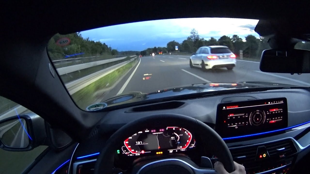 2022 BMW M550i - short test drive | POV