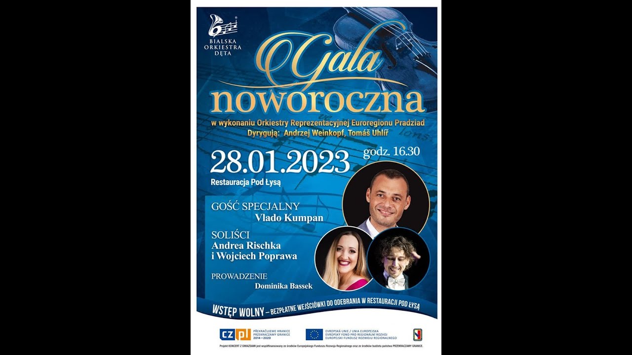 Dumka na dwa serca- Andrea Rischka Wojciech Poprawa & Orkiestra Reprezentacyjna Euroregionu Pradziad