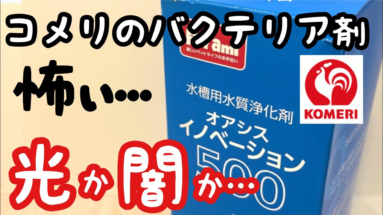 コメリの逆襲⁉︎やばいバクテリア剤を再検証する【オアシス・イノベーション】