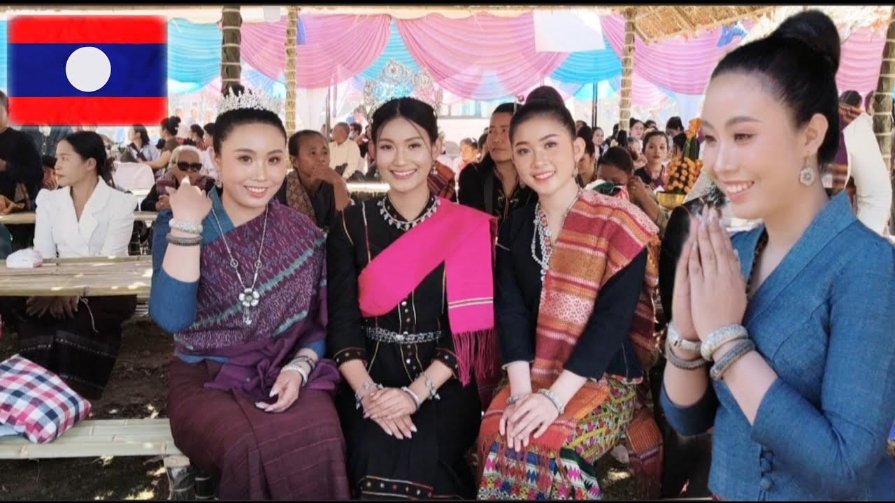 ບຸນກະບອງໃຫຍ່ໂພນງາມ||งานบุญกระบองใหญ่โพนงาม