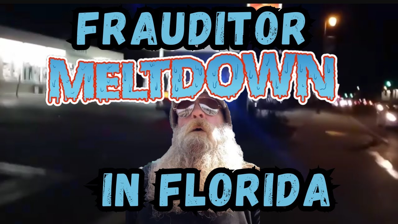 Frauditor has full tantrum and meltdown!