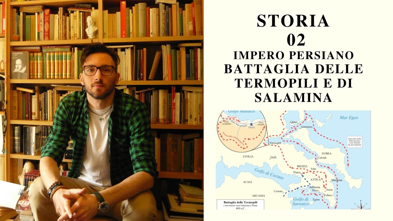 STORIA - La BATTAGLIA delle TERMOPILI e La BATTAGLIA di SALAMINA (2 di 2).