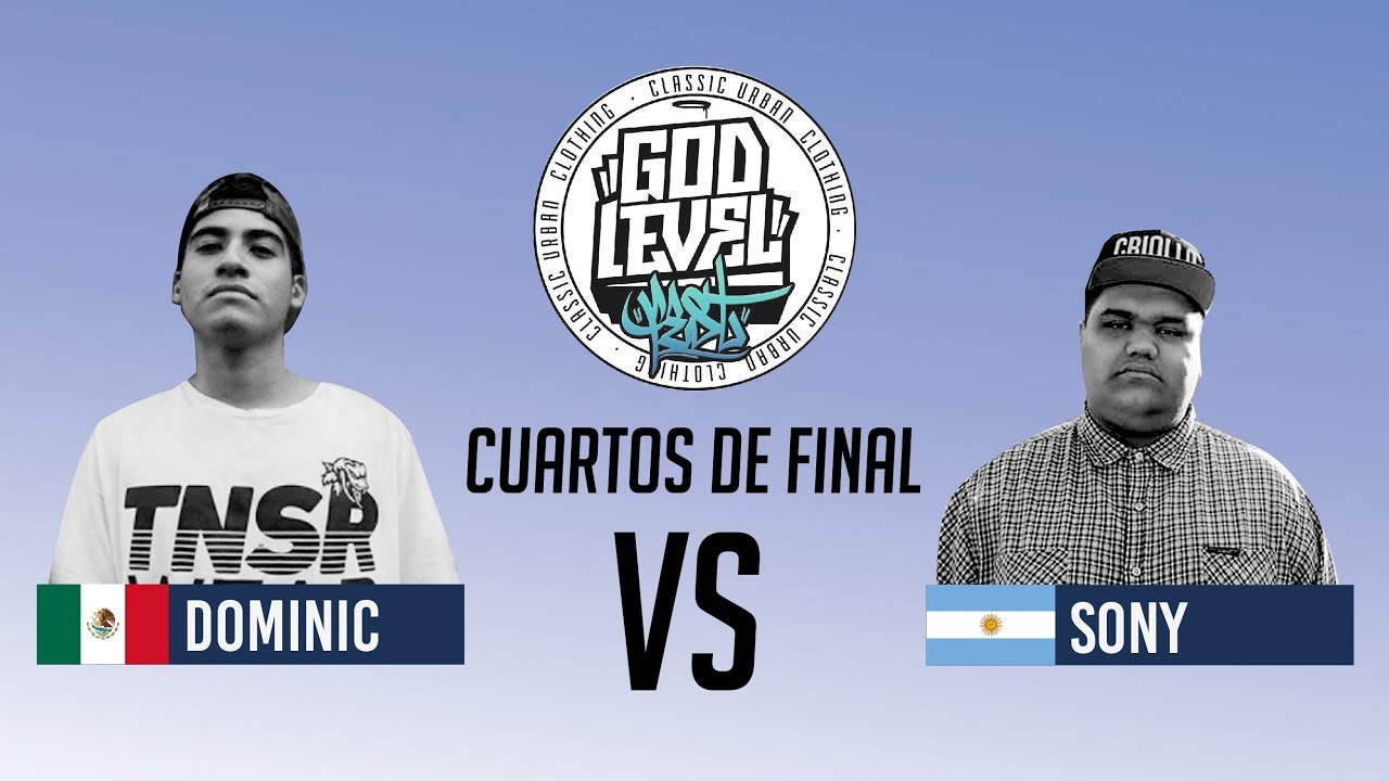 SONY VS DOMINIC / CUARTOS / GOD LEVEL ARGENTINA