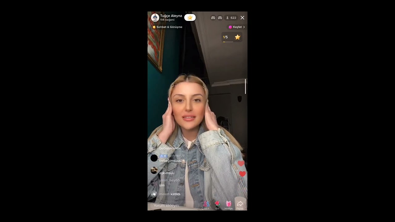 Tuğçe Cansel Oğulcan İbrahim TikTok Canlı Yayın