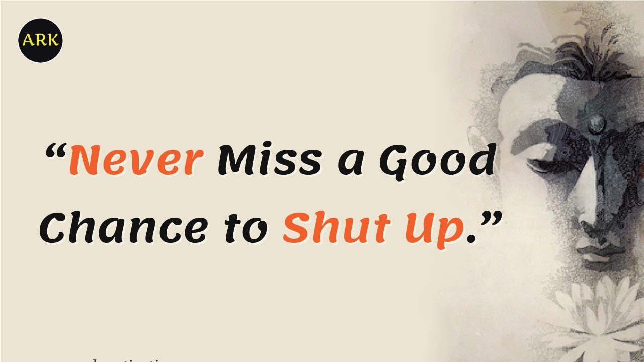 Best Buddha Quotes On Silence | Quotes In English