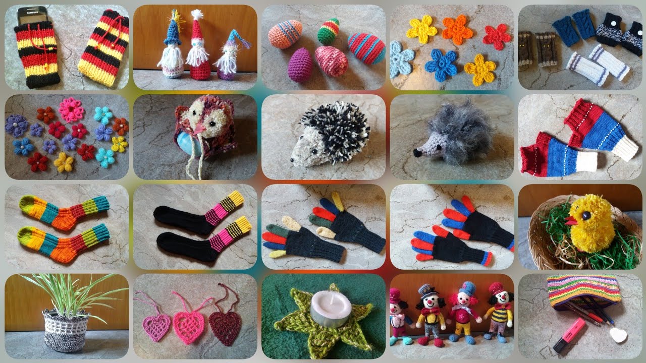 Viele Wollreste ? Jede Menge coole Ideen  * Julebuergerfee