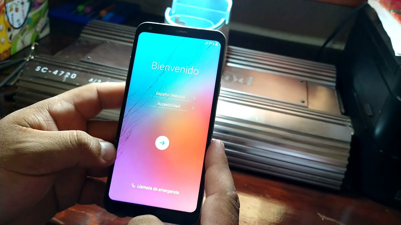 Quita cuenta Google LG Q6a (2021)