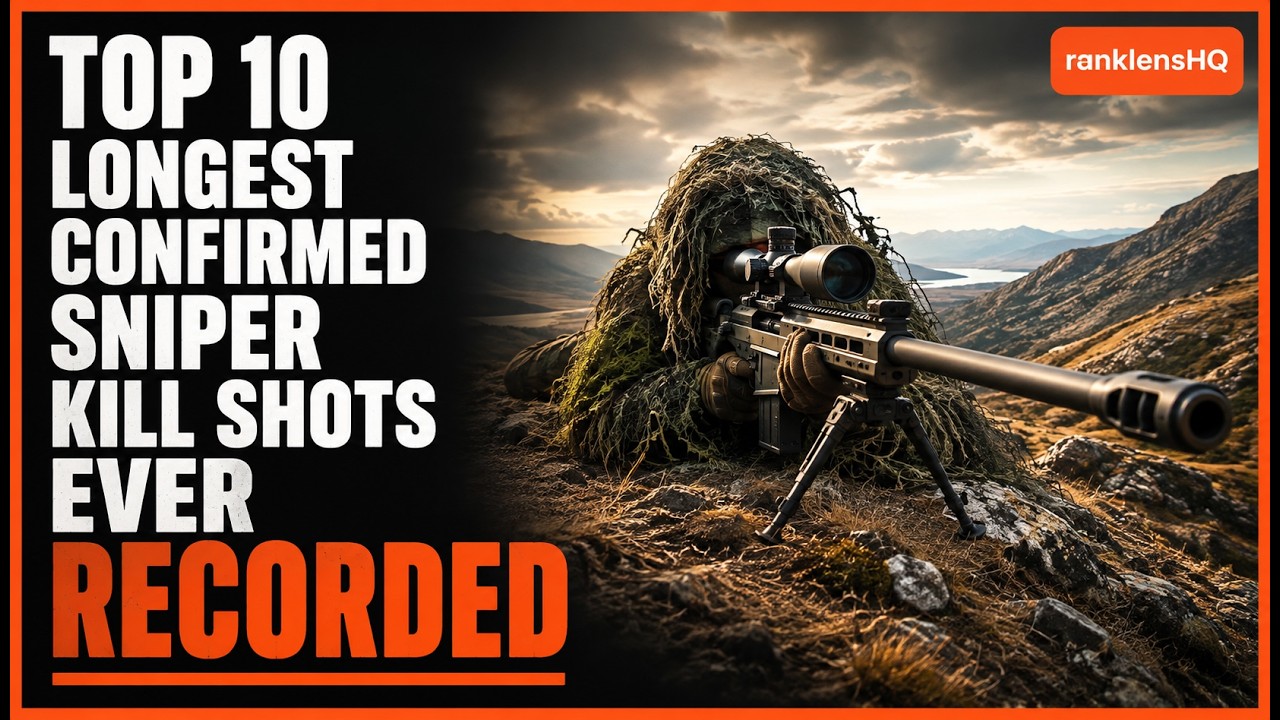 Top 10 Longest Confirmed Sniper Kill Shots Ever Recorded
