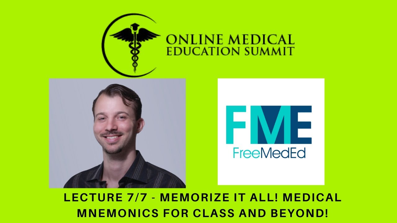 Memorize Your Medical School Textbooks Using Memory Palaces w/ Chase DiMarco of FreeMedEd