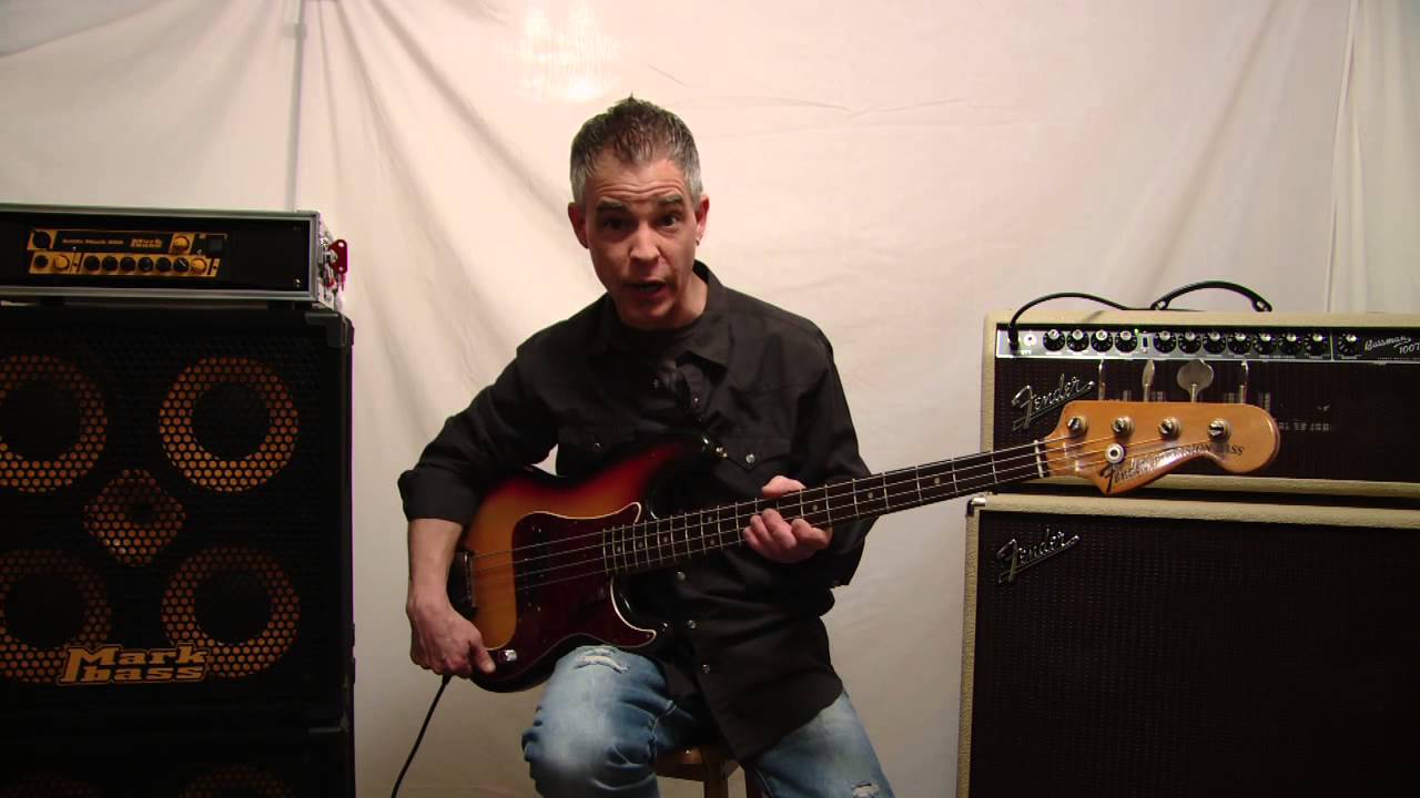 1972 Fender Precision Bass Demonstration/Review wi