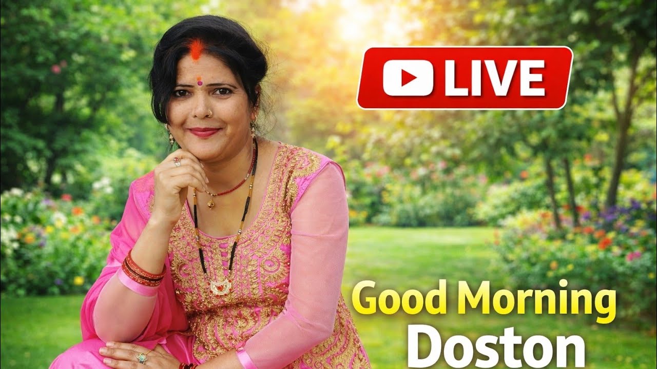 गुड मॉर्निंग दोस्तों 🙏🥰