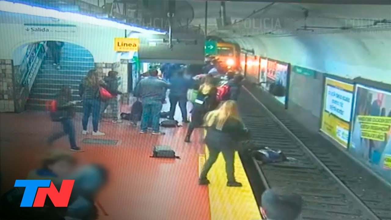 ¡De milagro no fue tragedia! Un accidente increíble en el subte D
