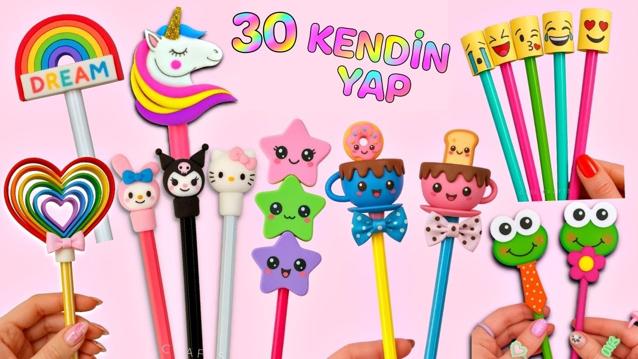 BAYILACAĞINIZ 30 HARİKA KALEM DEKORASYONU FİKRİ – KENDİN YAP!