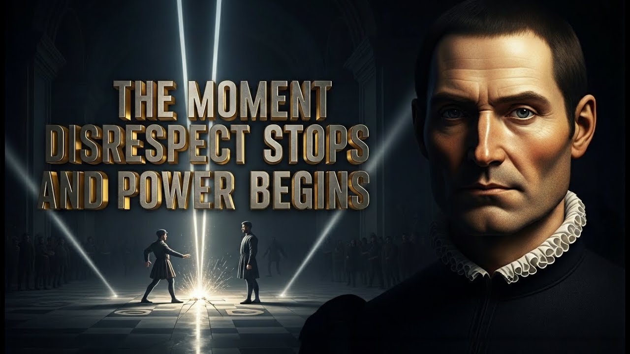 Once You Learn This, Disrespect Stops — And Power Begins (Machiavelli)