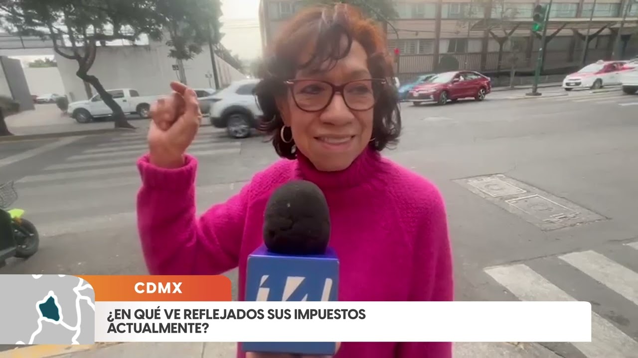 ¿En qué ve reflejados sus impuestos actualmente? | #APieDeCalle 3 de febrero